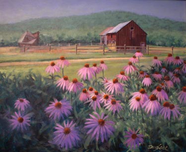 "Cone Flowers" by Doug Leigh