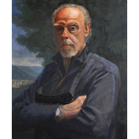 "Self Portrait"  by Robert Lenz - Oil